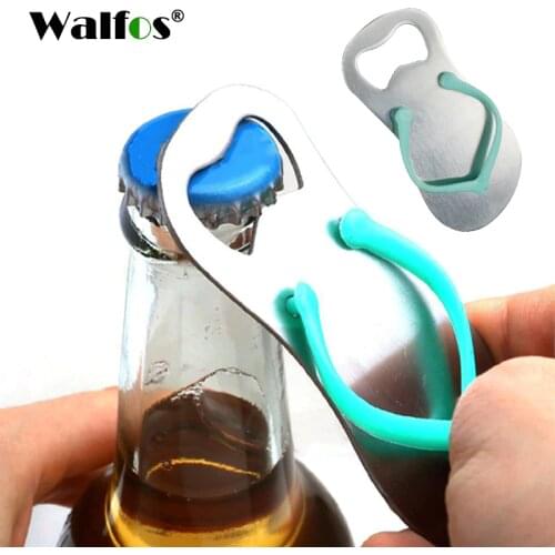 WALFOS new Cool Creative Wine Slipper Shaped Sandal Opener Flip-flop Beer Bottle Cap