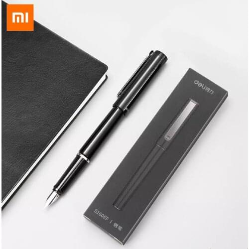 Xiaomi Mijia Youpin business office fountain pen black Gift box packaging elegant style simple business style comfortable grip
