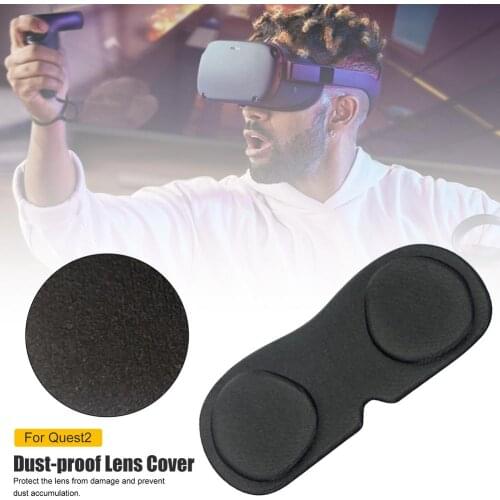 VR Accessories For Oculus Quest VR 2 Vr Lens Protective Cover Dustproof Anti-scratch Pad Lens Cap For Oculus Quest2