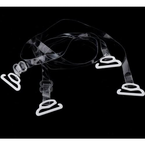 Womens Slim Clear Bra Straps Non- Seamless Shoulder Strap Replacement