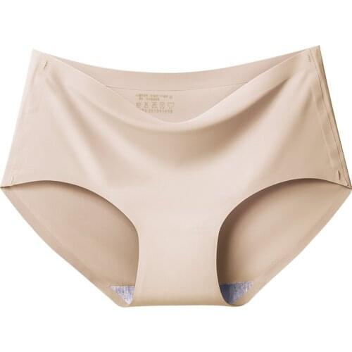 Underwear Women Seamless Panty Briefs High Quality Female Comfort Intimates Lingerie Thin Solid Color Womens Underpants