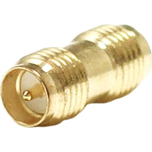 1pc RP-SMA Female Jack to SMA Female Jack RF Coax Adapter Modem convertor Straight goldplated NEW wholesale