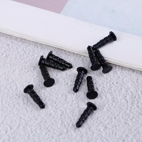 10pcs Plastic Dust Plug 3.5mm Earphones Phone Accessories Dustproof Plug Caps