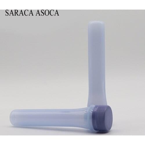 20 Pcs/lot 30ml Test Tube Bottle Facial Mask Powder Packaging Bottle Pet Bath Salt Sub-bottling Capping Mask Sticker Sub-Bottle