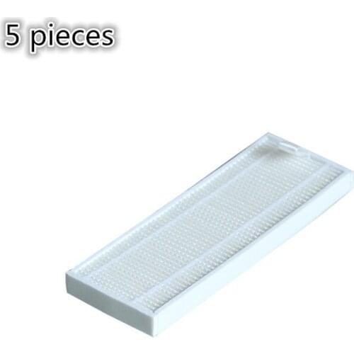 5 pieces/lot Robot Vacuum Cleaner Parts HEPA filter replacement for jisiwei i3 robotic Vacuum Cleaner Accessories