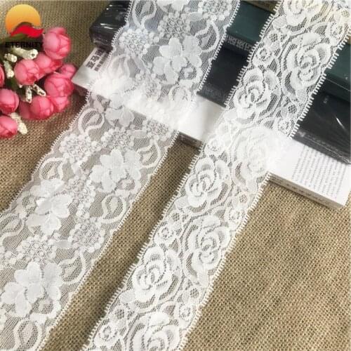 !6-8cm S2180 white, multi-colored lace trim DIY garment sewing fabric for hand-sewn dress bedding