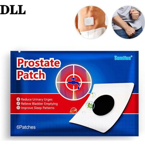 6pcs New Sumifun Prostatic Navel Plaster Prostatitis Prostate Treatment Patches Medical Urological Urology Patch Man Health Care