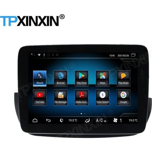 256G 1 DIN Car Radio Receiver Android 11 Auto For MERCEDES BENZ CLA C117 GLA X156 A Class W176 2013 2014 2015-2019 GPS Head Unit