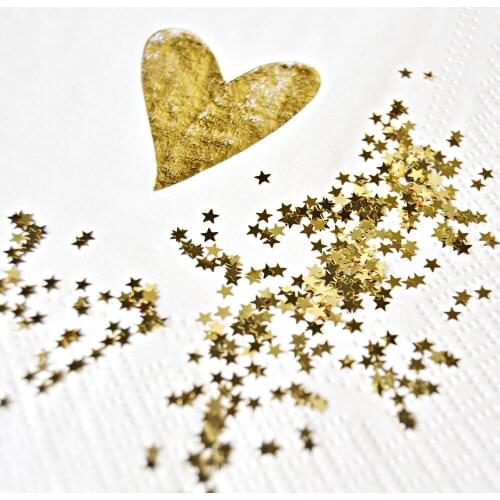 Bling bling Star 3mm Foil Pet Confetti for Balloons Diy Pompom Accessories Wedding Party Decoration Table Deco Supply 10g /lot