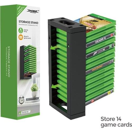 For Xbox One Game Disc Storage Rack PS5 Disc Storage Box Xbox Series Wall Mounted Storage Rack For Xbox Series PS5