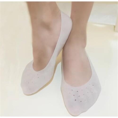 1 Pair Breathable Moisturizing Foot Sock Full Length Silicone Gel Socks Cracked Foot Care Protection Foot Care Tool Male Female