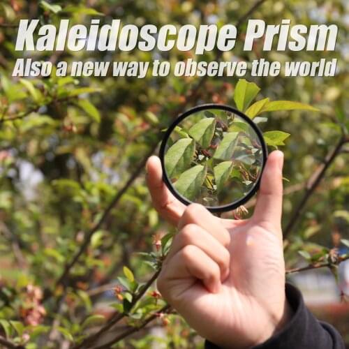 Camera Filter Photography Foreground Blur Film Photography Props 77mm Glass Pentaprism Filter Camera Accessories