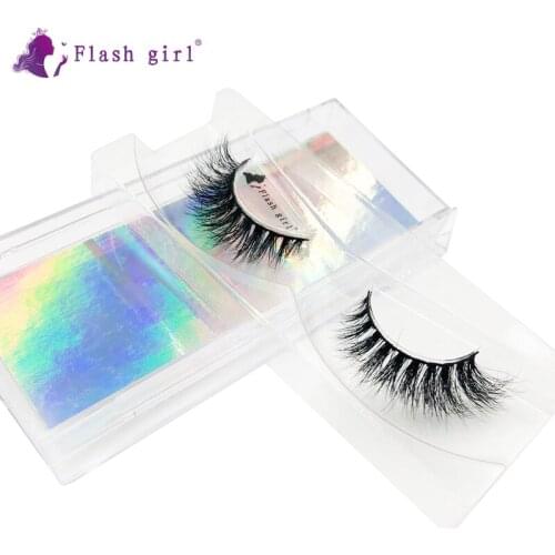 Hot Selling 3D Mink False Eyelashes Natural Soft Fake Eyelash Extension Thick Handmade Full Strip Lashes Makeup Tools D19