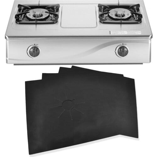 Reusable Fiber Gas Stove Protectors Burner Cover Liner clean Mat Stovetop Protector Pad Home Kitchen Accessories