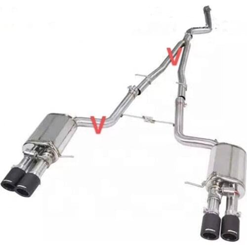 Modified Exhaust Pipe System With valve control for BMW F06 640