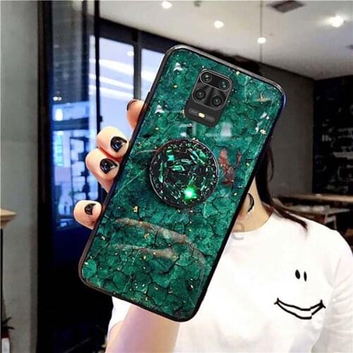 For Redmi Note 9S 9pro Soft TPU Rhinestone stand casing Redmi Note9 pro cover