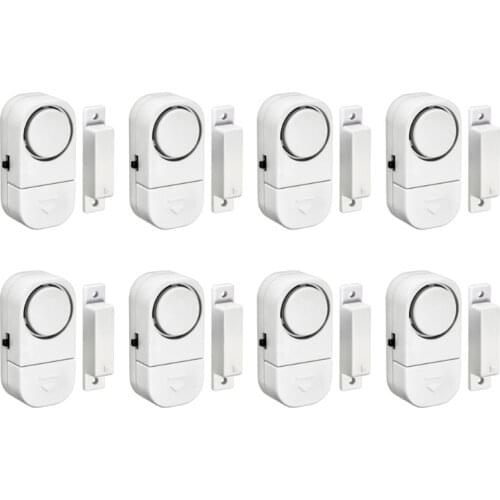 Independent Wireless Window Door Burglar Security Burglar Warning Alarm System Magnetic Sensor QXNF