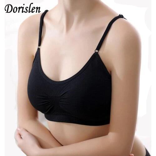 Dorislen New Custom Genie Bra Double Layer Seamless Bra With Adjustable Straps