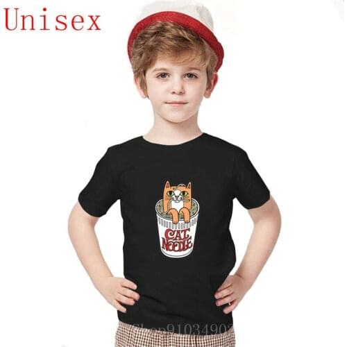 2020 Summer Newest Designer Product Especial for Kids Cat Noodles Delicious Tasty Stylish Streetwear children clothes kids