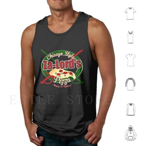 Pizza Or Death! Tank Tops Vest Sleeveless Harry Dresden Dresden Files Zalord Za Lord Pizza Toot Toot Toot Za Lords Guard