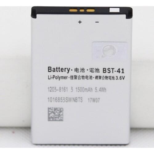 ISUNOO 5pcs/lot Replacement Battery BST-41 1500mah for Sony Ericsson Xperia PLAY R800 R800i A8i M1i Internal Batteries