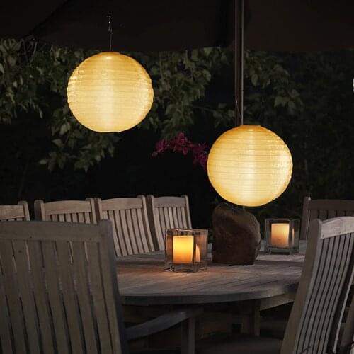 LED Solar Light Holiday Hanging Lantern LED Solar Lantern Lamp IP55 Waterproof Outdoor Festival Party Decorative Hanging Light