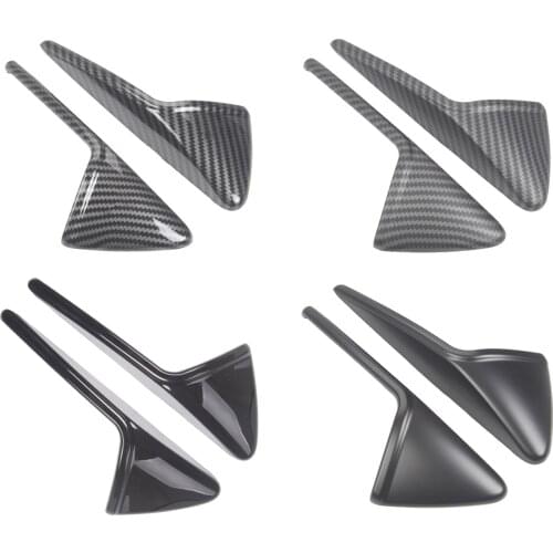 2 Packs Side Camera Protection Cover Compatible for Tesla Model Y Decoration ABS Auto Exterior Accessories Parts