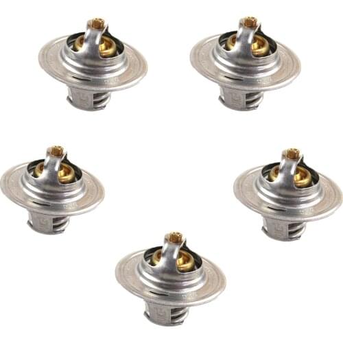 TUKE 5 Pcs 87 Degrees Automotive Cooling System Automatic Sensing Thermostat For VW Golf Bora Jetta Passat B5 Polo 050 121 131 H