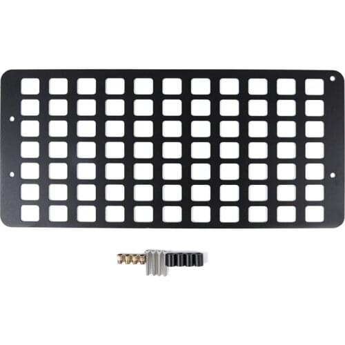 Car Rear Tailgate Storage Racks Trunk Cargo Shelf Aluminum Alloy Luggage Storage Carrier for Jeep Wrangler JK 2007-2017