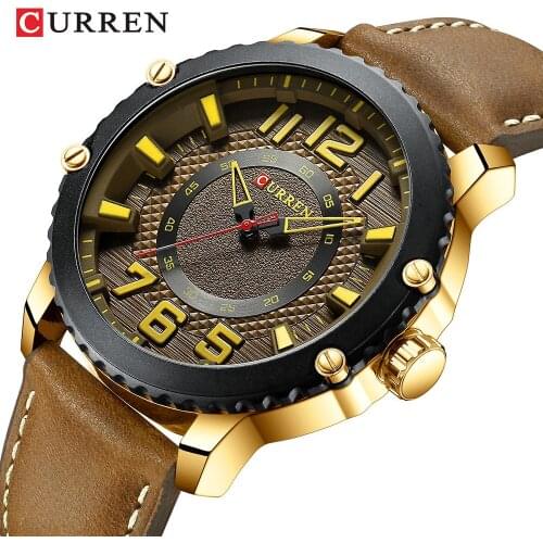 Curren New Men Watches Luxury Creative Watch Top Brand Quartz Waterproof Clock Male Military Sport WristWatch Relogio Masculino