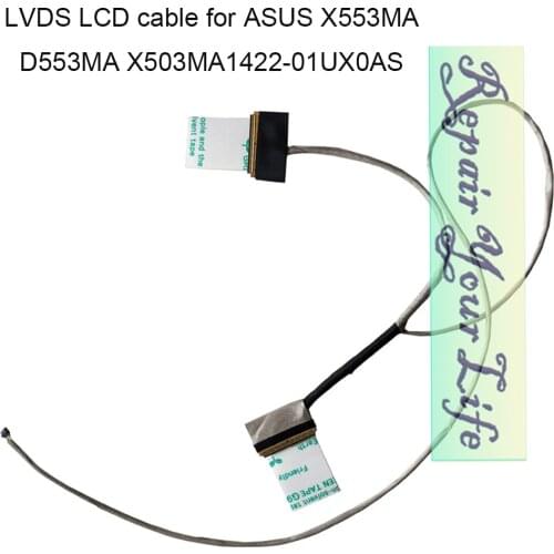 Computer cables LVDS LCD cable for ASUS X553 X553MA X553M D553MA X503M MA R515MA 1422 01UX0AS 01WW0AS 14005 01280200 laptop part