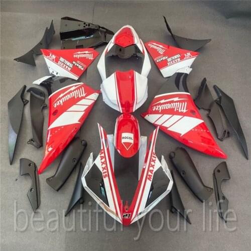 Motorcycle bodywork kit for YZFR1 2009 2010 2011 2010 red YZF R1 09 10 10 ABS plastic motor Fairings kit