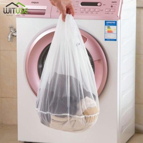 S M L Size Washing Laundry bag Socks Underwear Washing Machine ClothesClothing Care Foldable Net Filter Underwear Bra Protection