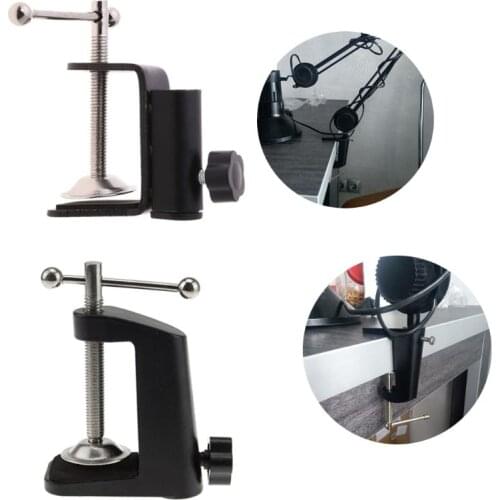 Aluminum Alloy Iron Cantilever Bracket Clamp for Mic Stand Table Lamp Desk Clip 270B