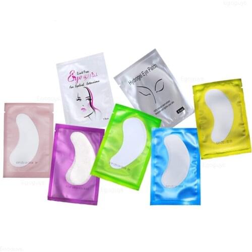 10 Pcs New Paper Patches Eyelash Under Eye Pads Lash Eyelash Extension Paper Patches Eye Tips Sticker Wraps Make Up Tools