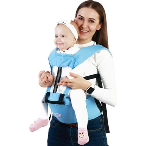 0-36 Months Baby Carrier Kangaroo Toddler Sling Wrap Portable Infant Hipseat Soft Breathable Adjustable Hip Seat Baby Wrap Sling