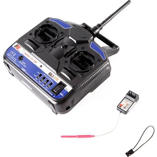 FlySky FS-T4B 2.4G 4CH Radio Control RC Transmitter With Receiver for RC Quadcopter Helicopter Airplane RC Parts