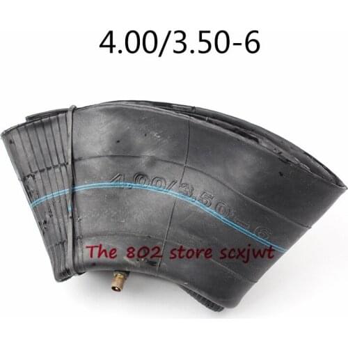 Size 4.00/3.50-6 inner Tube tire with Straight Valve Stem for e-Bike, Wheelbarrow Scooter, Mini Motorcycle , Mowers