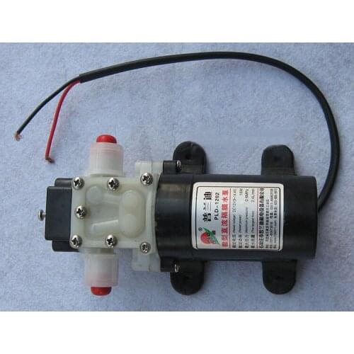 PLD1202 0.6Mpa Max High Pressure Water Pump 12V 16W Micro Diaphragm Pump 2.4L/M Free Shipping