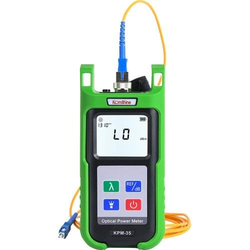 Fiber Optic tool KomShine KPM-35 Optic fiber power meter FTTH fiber cable tester and Singlemode Free shipping