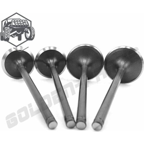 4PCS 1set Intake And Exhaust Valve for 500 188cc ATV Engine Spare Parts 0180-022004 0180-022005