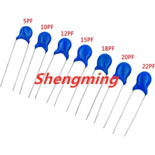 50PCS 2KV 3KV 5PF 10PF 12PF 15PF 18PF 20PF 22PF 27PF 30PF 33PF 47PF 56PF 68PF 82PF 3000V High voltage ceramic capacitor
