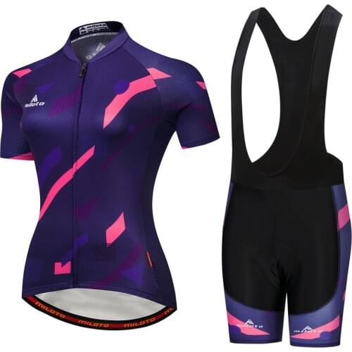 2020 Latest Women Cycling Clothing Short Sleeve BMX Mountain Bike Clothing Road Cycling Clothing Breathable Sports Shirt