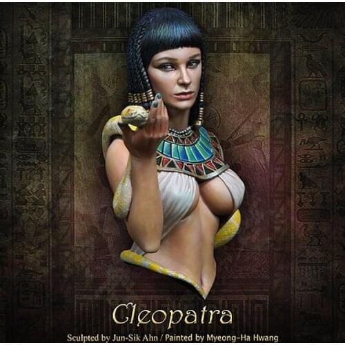 1/12, Cleopatra, Resin Model Bust GK, Unassembled and unpainted kit