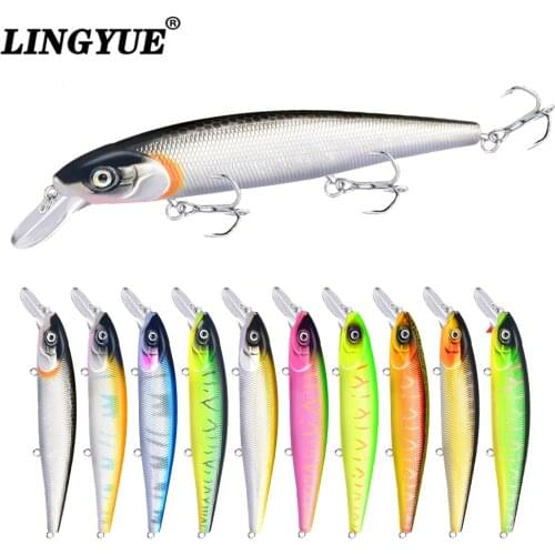 1Pcs Big Minnow Fishing Lure Rattling Pesca 140mm 23g Long Shot Wobbler Isca Artificial Fishing Accessories Crankbait Tackle