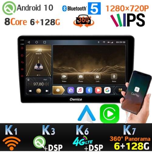 1280*720P Android 10.0 6G+128G 360 Camera SPDIF CarPlay Car Multimedia Player GPS Radio For Kia K5 Optima 2011-2014 Android auto