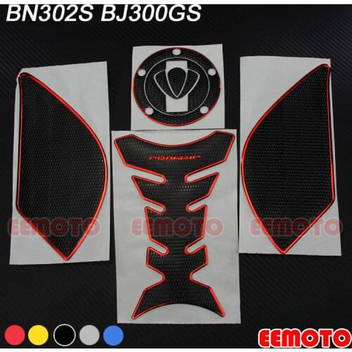 3D Motorcycle Tank Pad Protector decoration Stickers Decals Gas Fuel Knee Grip Traction Side for Benelli 300 BJ300 GS bn302