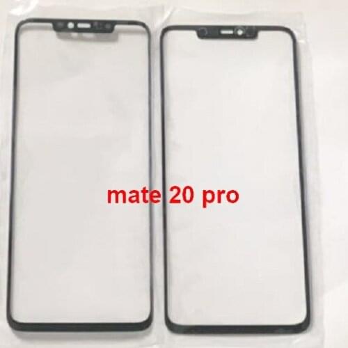 5PCS Front Glass For Huawei Mate 20 Pro Touch Screen Outer Panel Lens Replacement