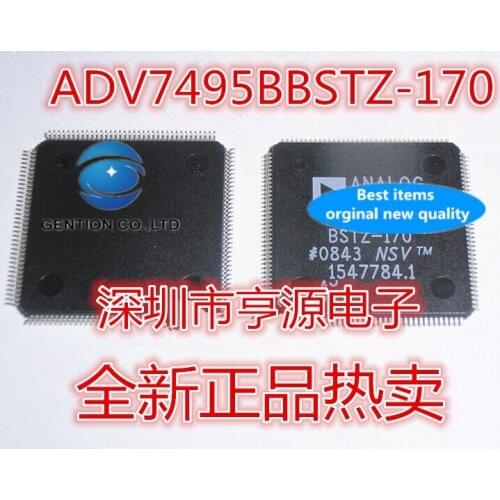 5pcs real photo 100% new and orginal ADV7495BBSTZ - 170 ADV7495B ADV7495 QFP144 hot can be