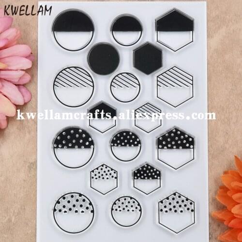 Dots Ground Scrapbook DIY photo cards rubber stamp clear stamp transparent stamp 11x16cm KW8122714